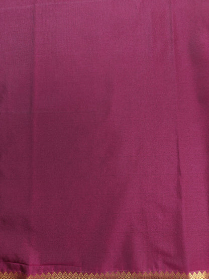 Loomed Weave - Kancheevaram semi-silk saree