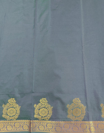 Kancheevaram semi-silk saree