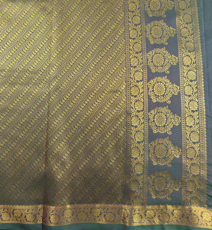 Kancheevaram semi-silk saree