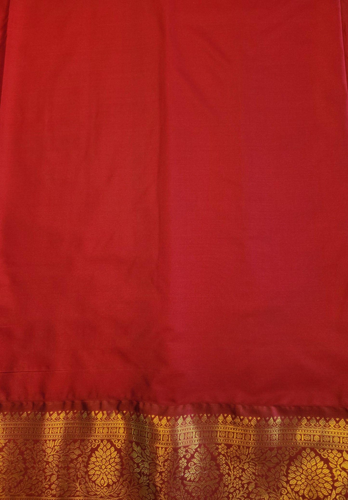 Kancheevaram semi silk brocade saree