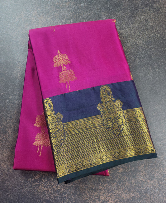 Heritage Grace - Kancheevaram semi-silk saree