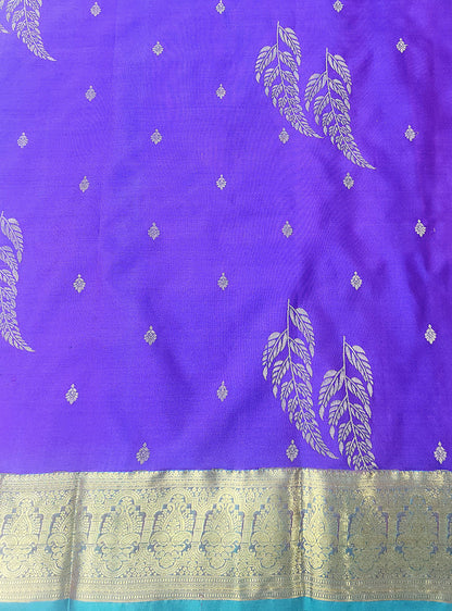 Mystic Reverie -  Kancheevaram Semi-Silk Saree