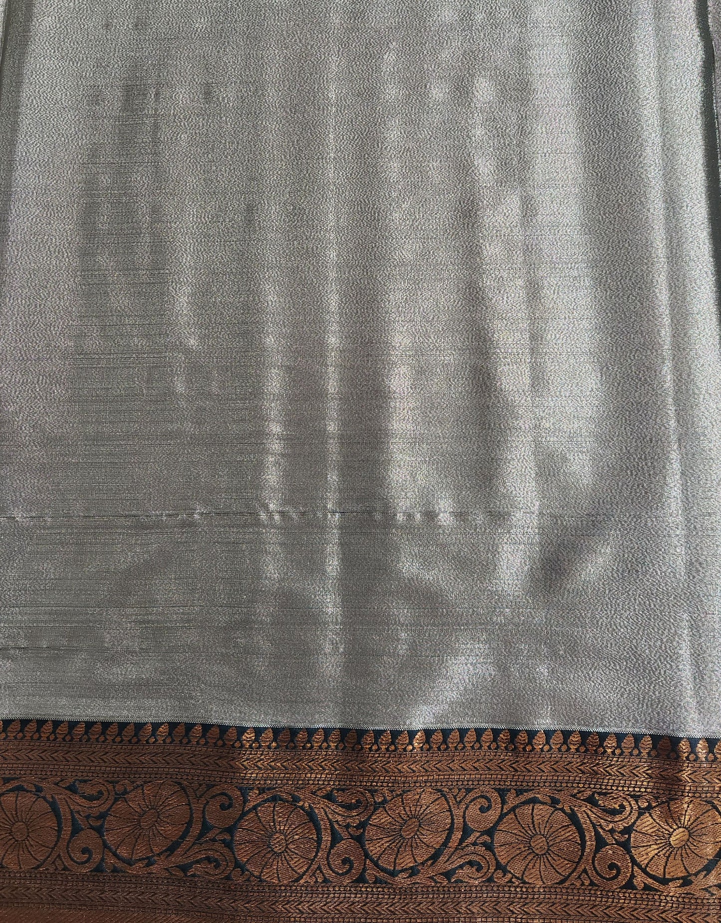 Kancheevaram semi-silk tissue saree