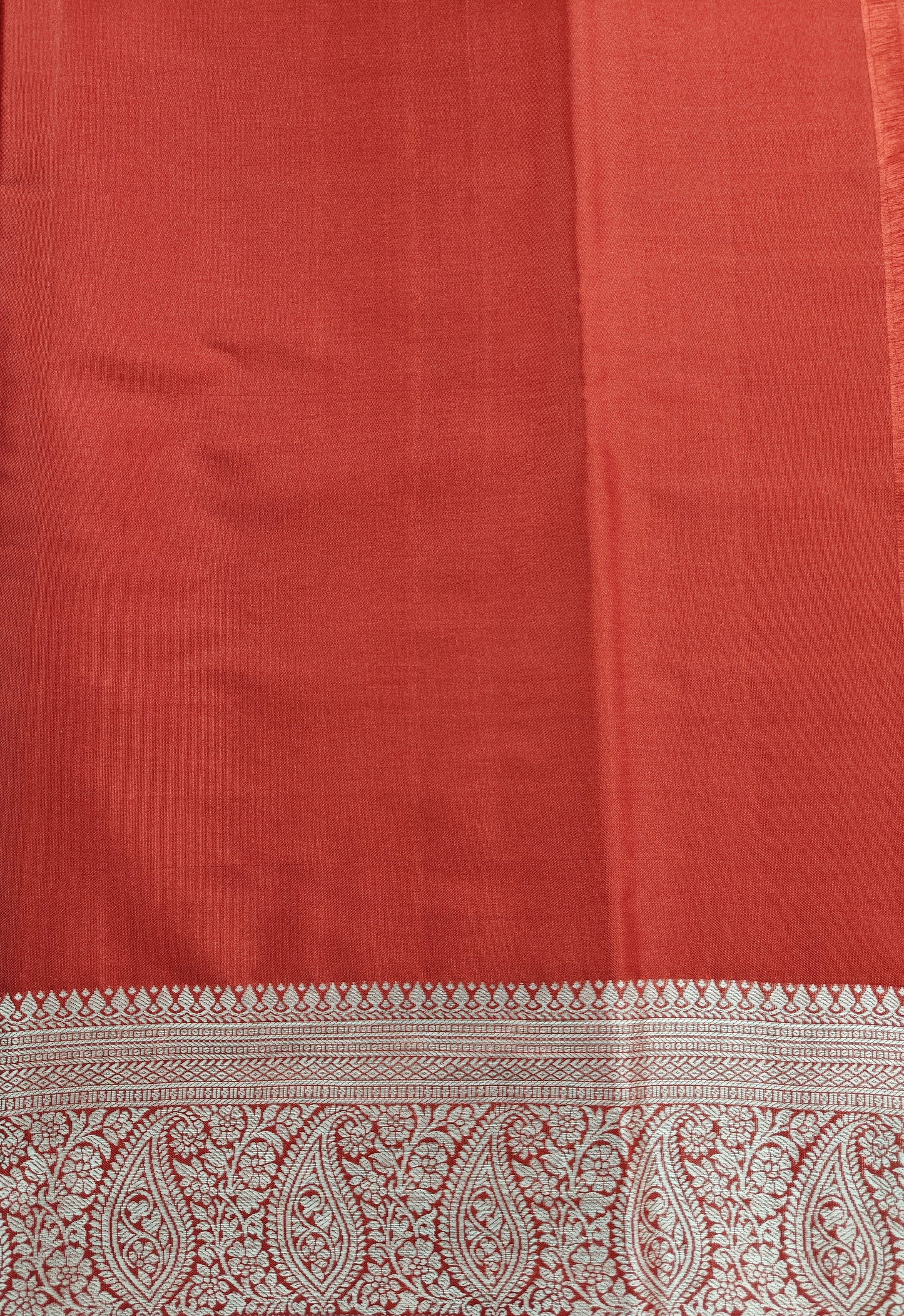 Elegance in Paisley - Kancheevaram semi-silk saree