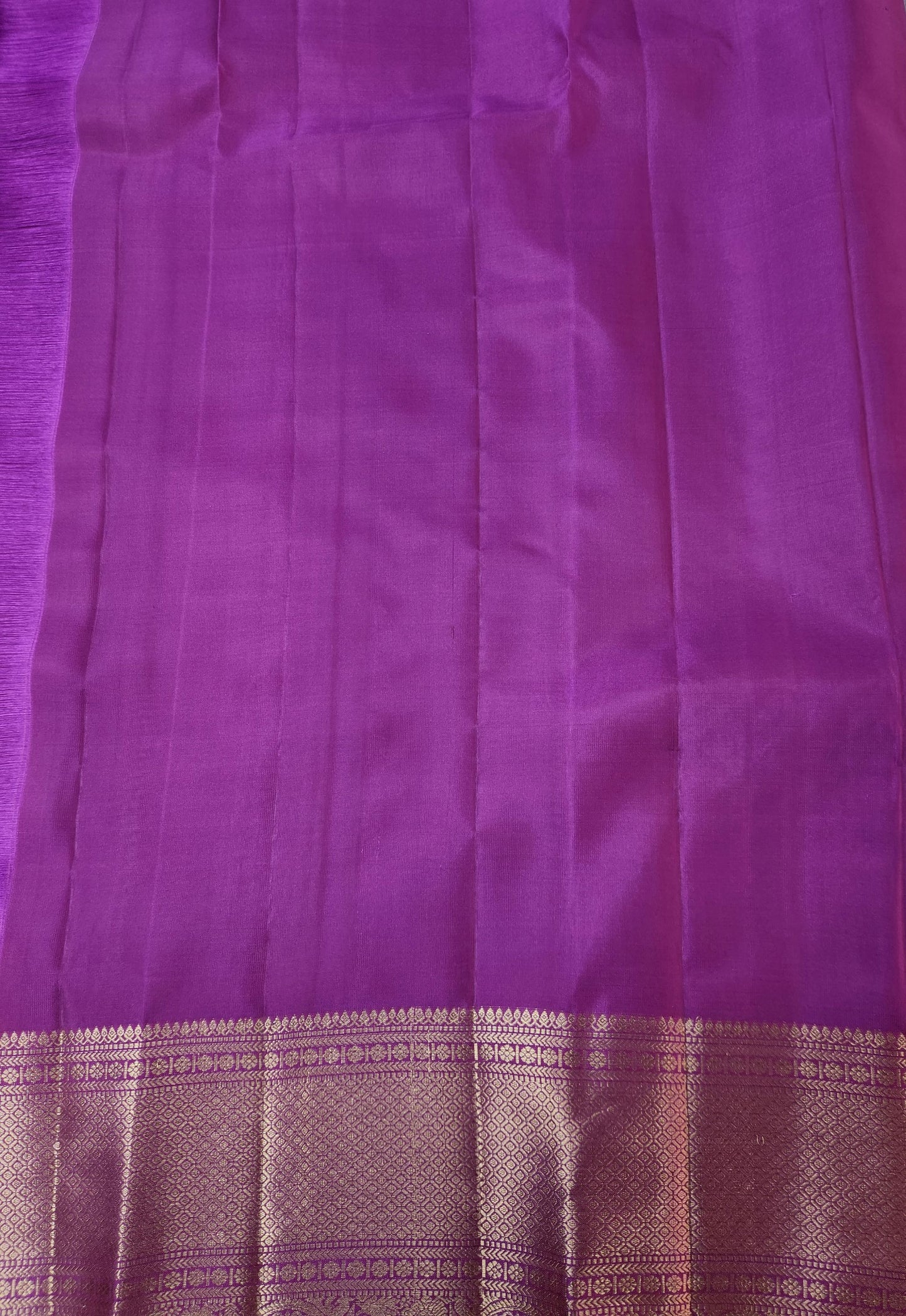 Mauve Muse - Handwoven Kancheevaram Pure Silk Saree