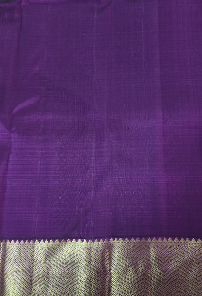 Handwoven Pure Silk Saree with vertical stripes