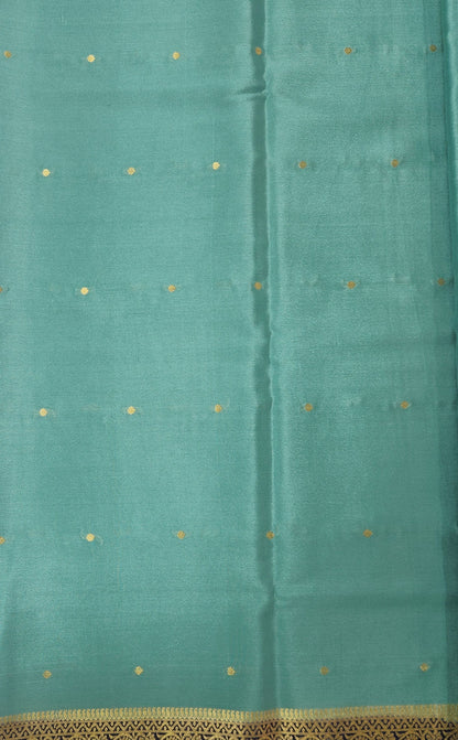 Pure Crepe Saree with small  motifs