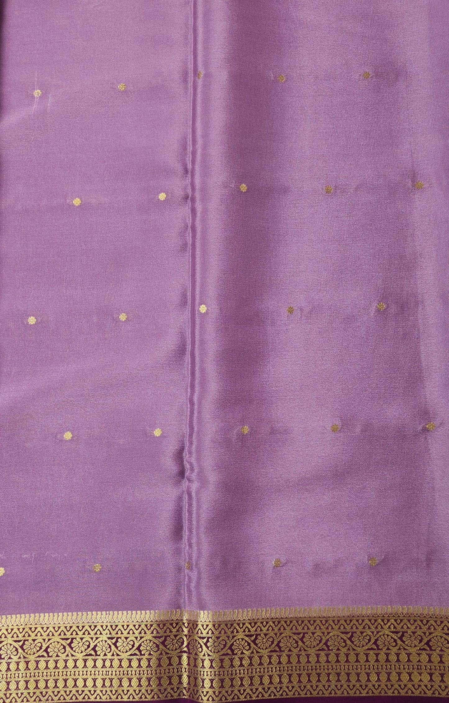 Pure Crepe Saree with small  motifs