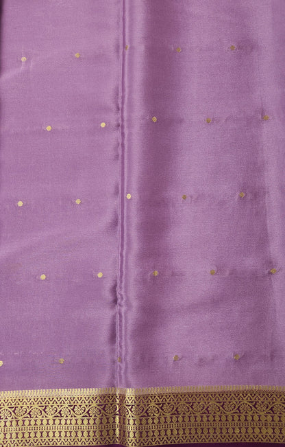Pure Crepe Saree with small  motifs