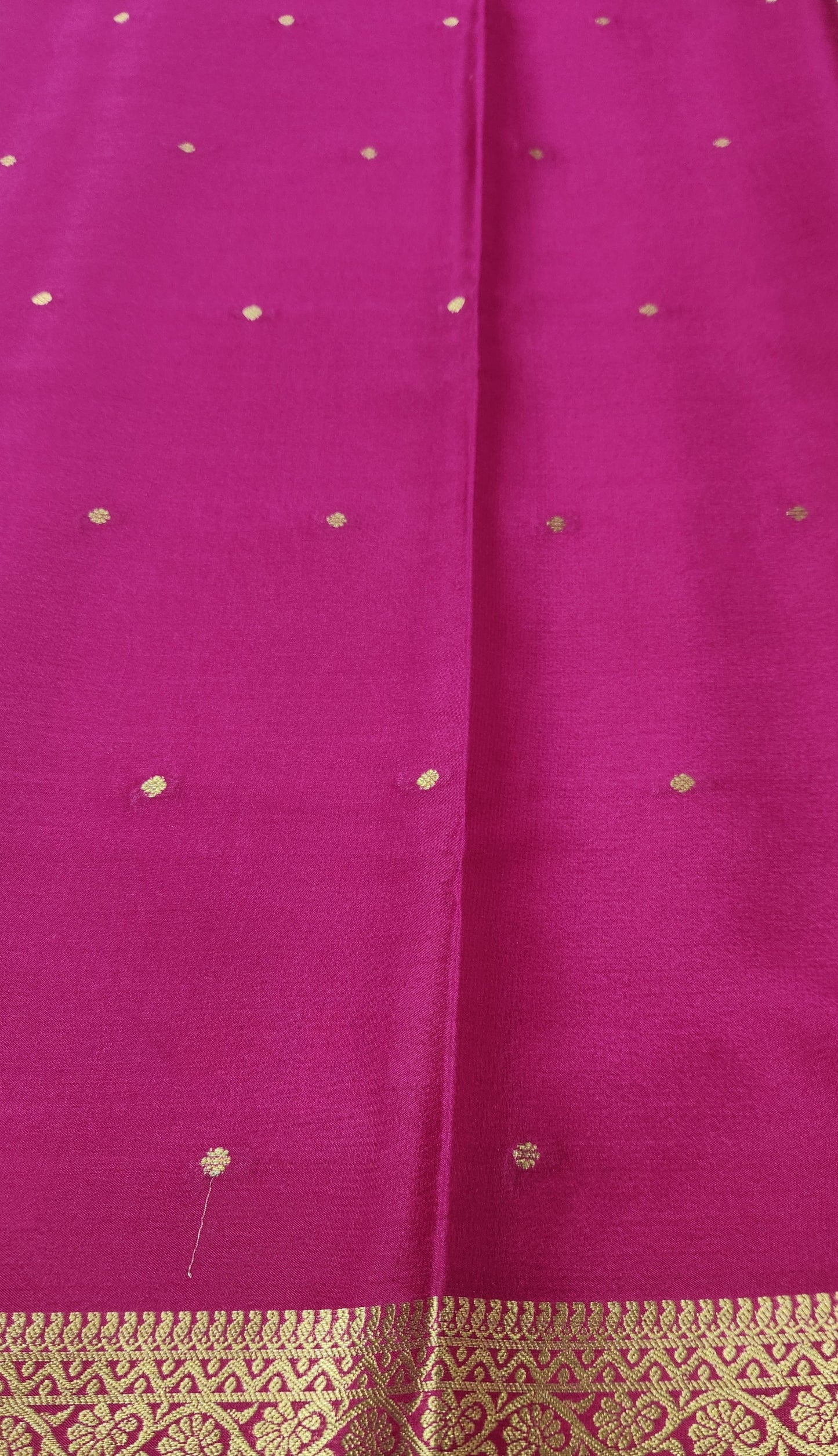 Pure Crepe Saree with small  motifs