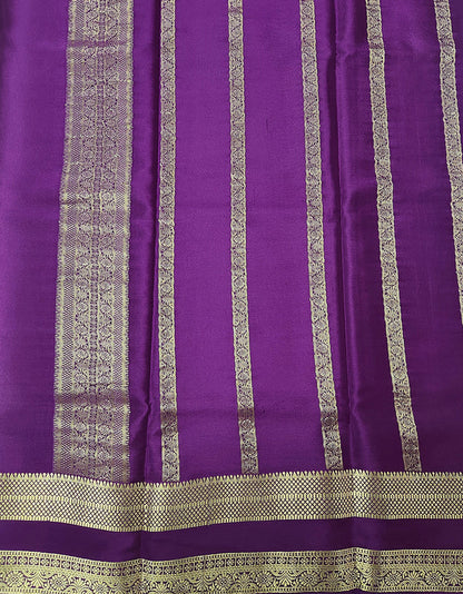 Pure Crepe saree with Bentex border