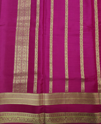 Pure Crepe saree with Bentex border