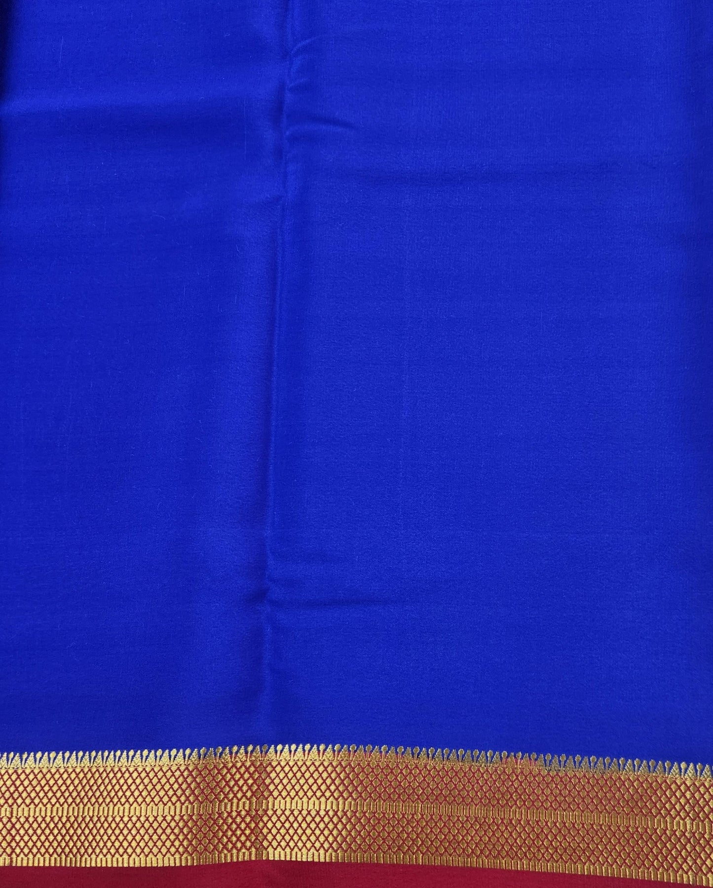 Pure Crepe saree with Bentex border