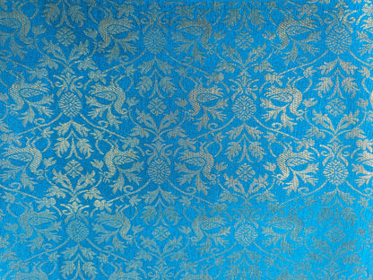 Regal Weave Harmony - Pure Crepe Brocade saree