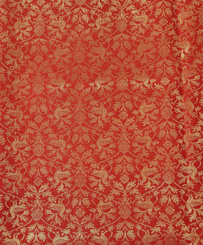 Regal Weave Harmony - Pure Crepe Brocade saree