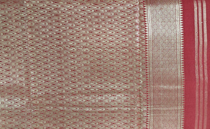 Regal Weave Harmony - Pure Crepe Brocade saree