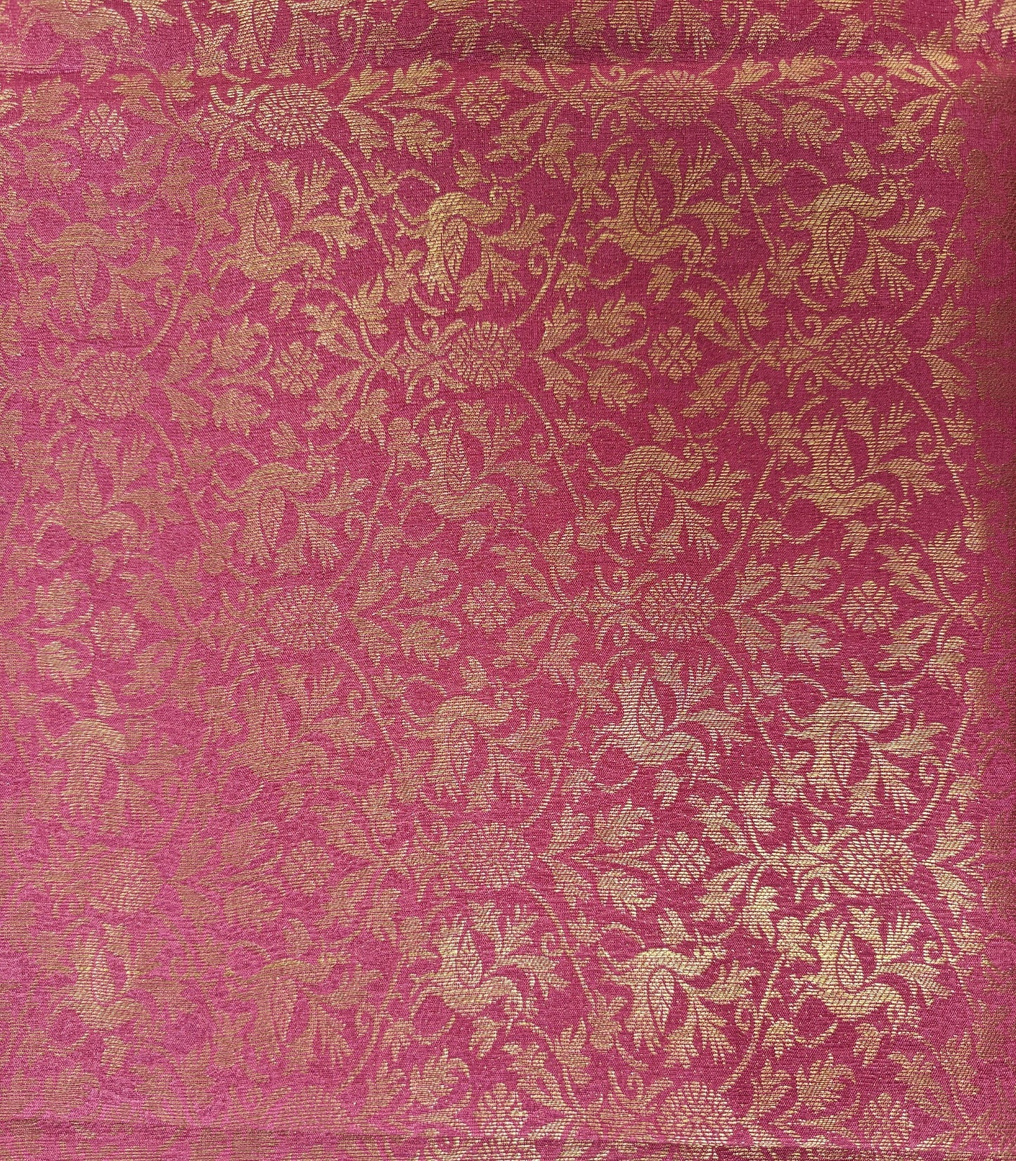 Regal Weave Harmony - Pure Crepe Brocade saree