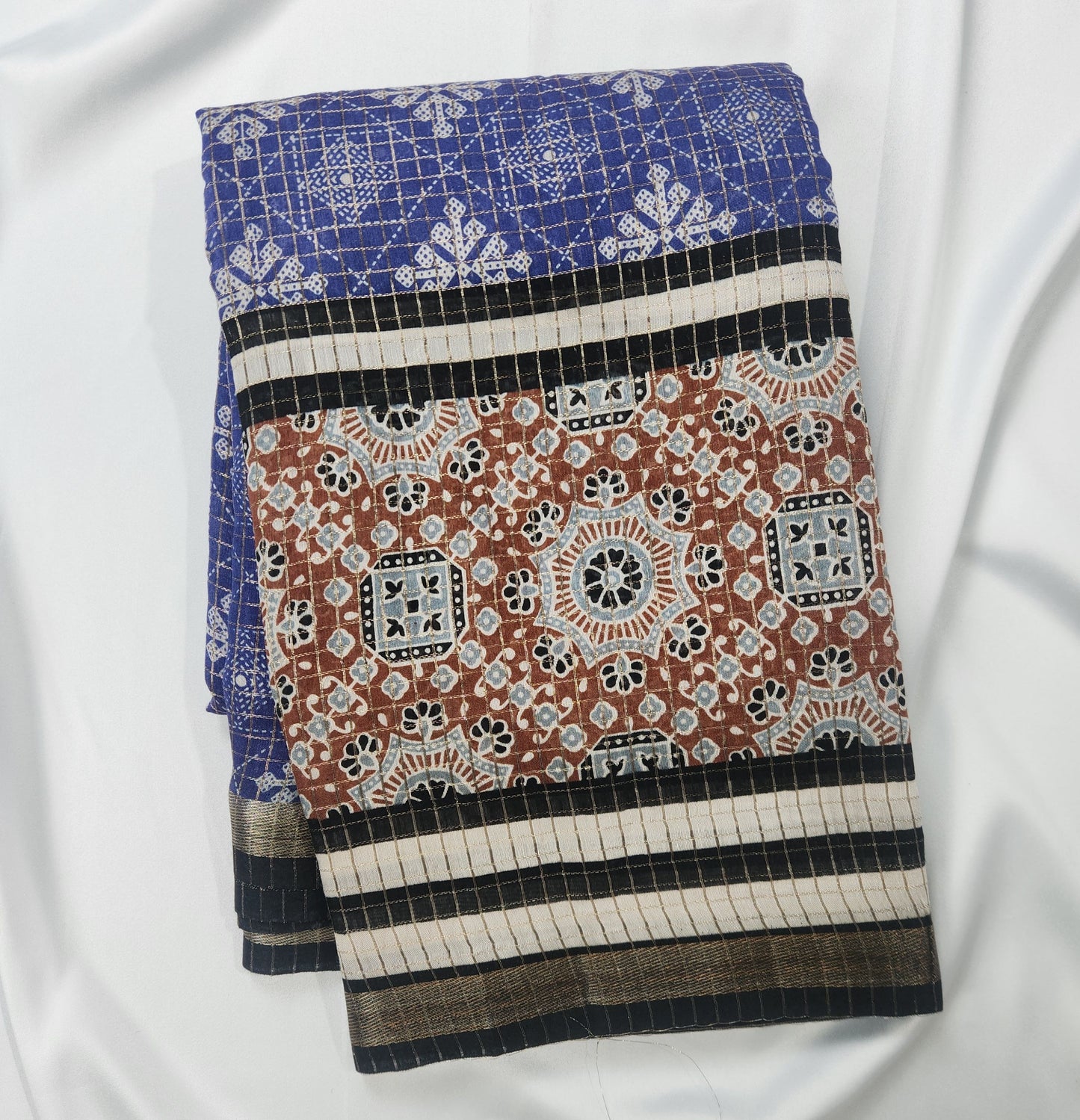 Mosaic Heritage - Printed Saree