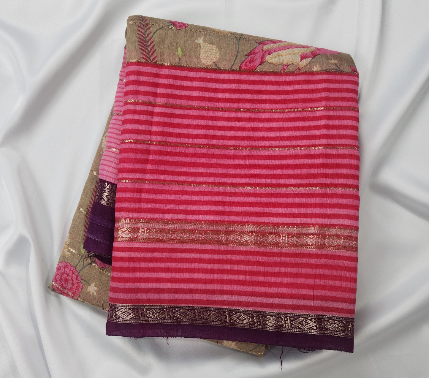 Nature’s Rhythm - Printed saree