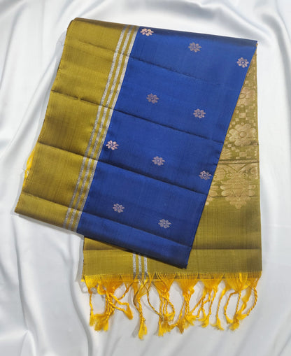The Motif Classic - Handloom saree with bentex border