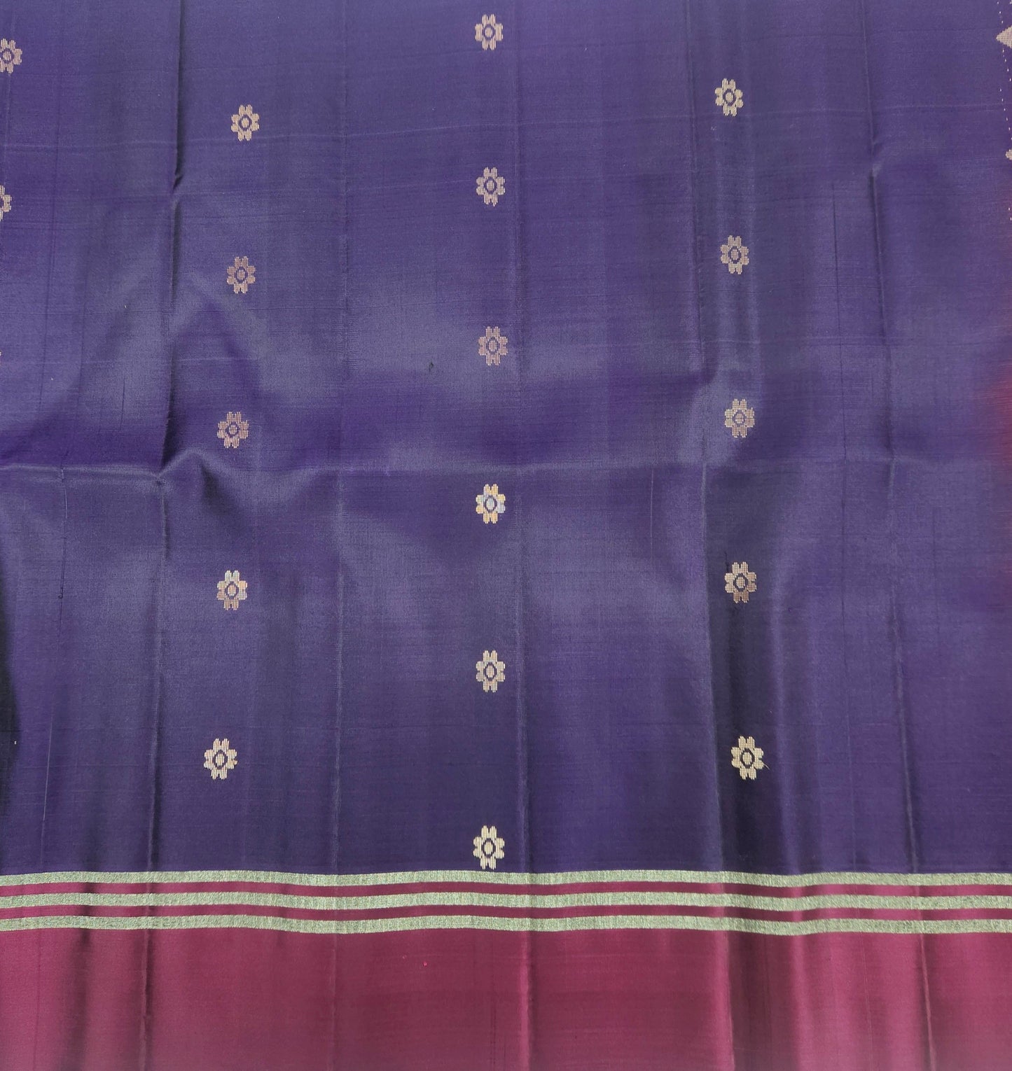 The Motif Classic - Handloom saree with bentex border