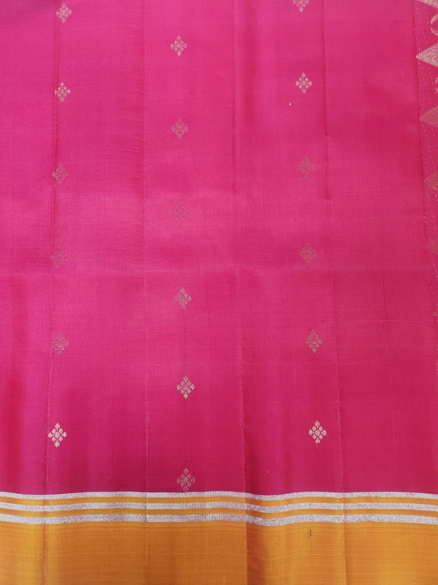 The Motif Classic - Handloom saree with bentex border