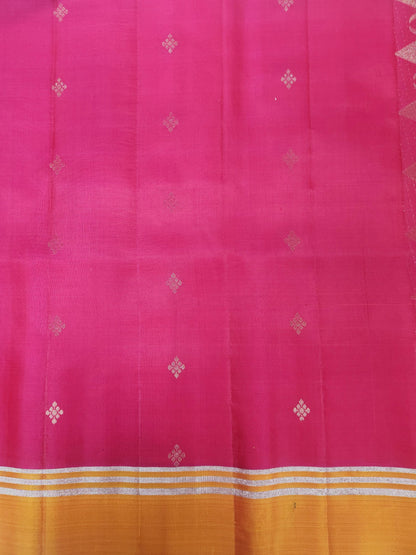 The Motif Classic - Handloom saree with bentex border
